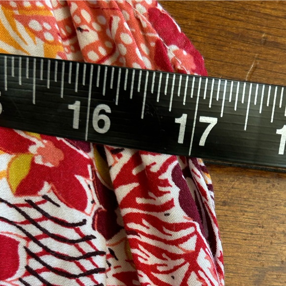 LOFT Beach Floral Button-Up Maxi Dress Cover-Up Size S Tropical Flower Coastal - Picture 8 of 9